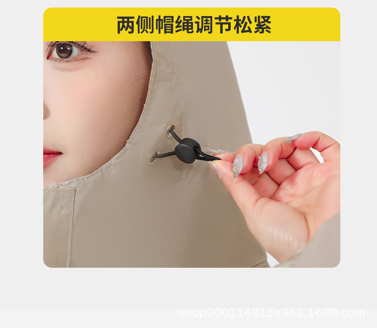 雨衣全身一体式摩托车雨衣电动车雨衣加厚防暴雨披电动自行车雨衣详情10