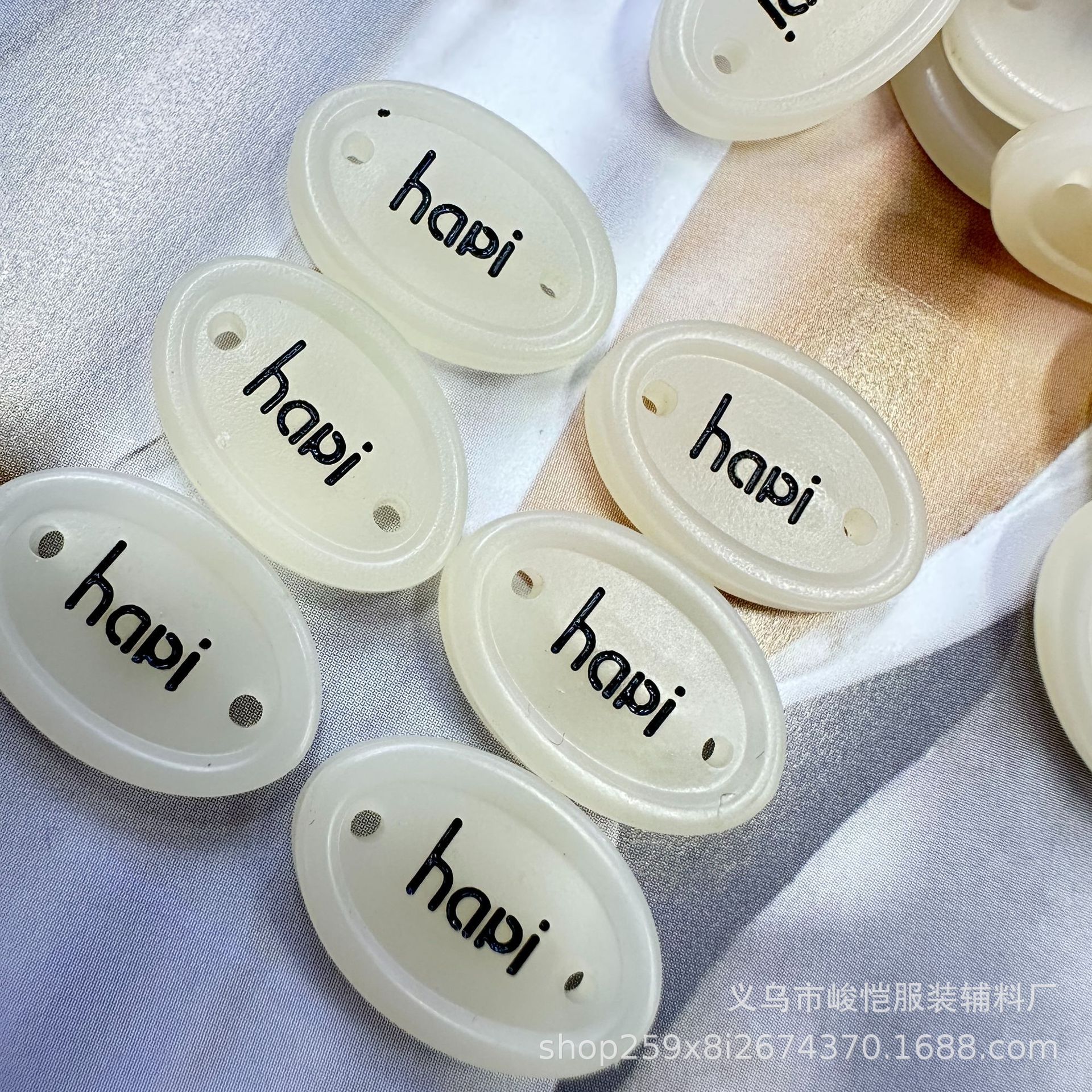 树脂雕刻激光吊牌logo服装辅料配饰diy饰品 小挂件详情8
