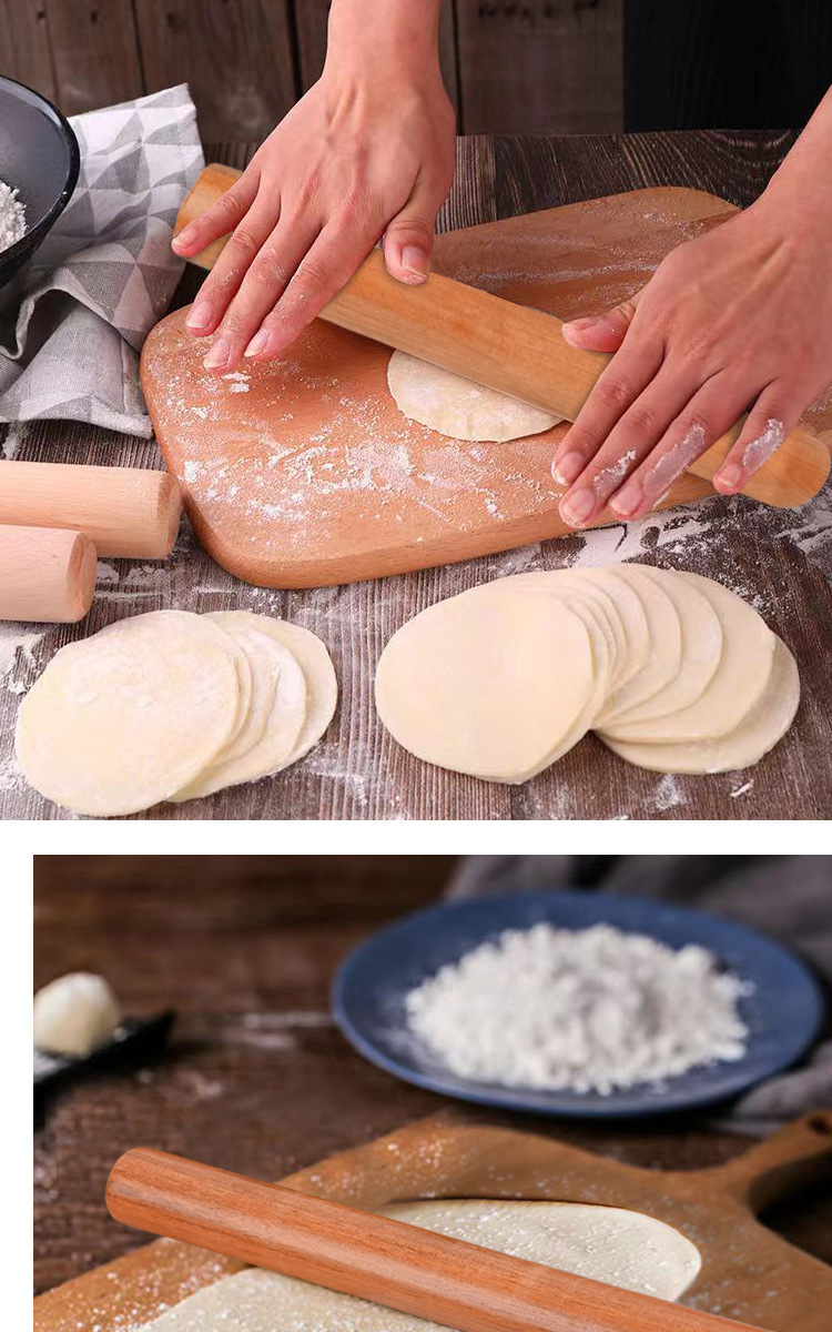 实木擀面杖家用擀面棍压面棍家用擀面棒烘焙工具擀面棒面粉棍厂家详情7