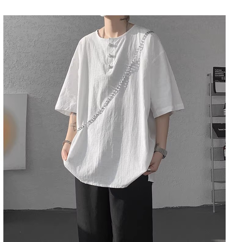 Customized Chinese-style loose Tang T-shirt super factory in Kingston, Washington, USA, based on your provided samples pic 5