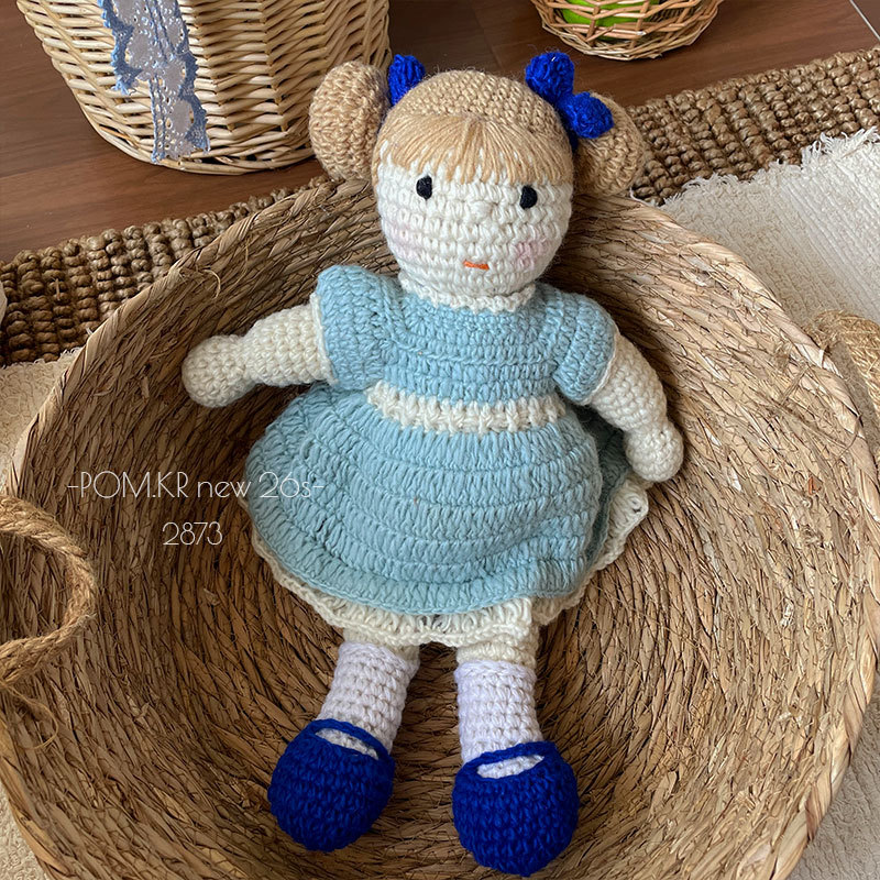 刺绣织绣工艺品手工钩针编织玩偶苏绣宫扇凤冠十字绣布圆形画新中式小马钥匙扣详情4