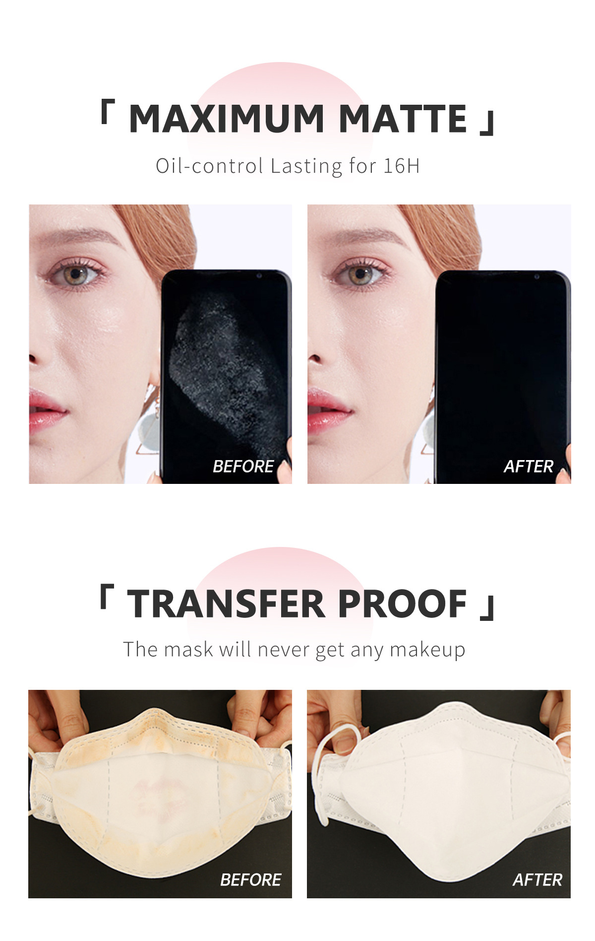 Cross-border bob Setting Spray is long-lasting, does not smudge, is waterproof, sweat-proof, hydrating, moisturizing, oil-controlling, and does not tighten. It is a setting water pic 7