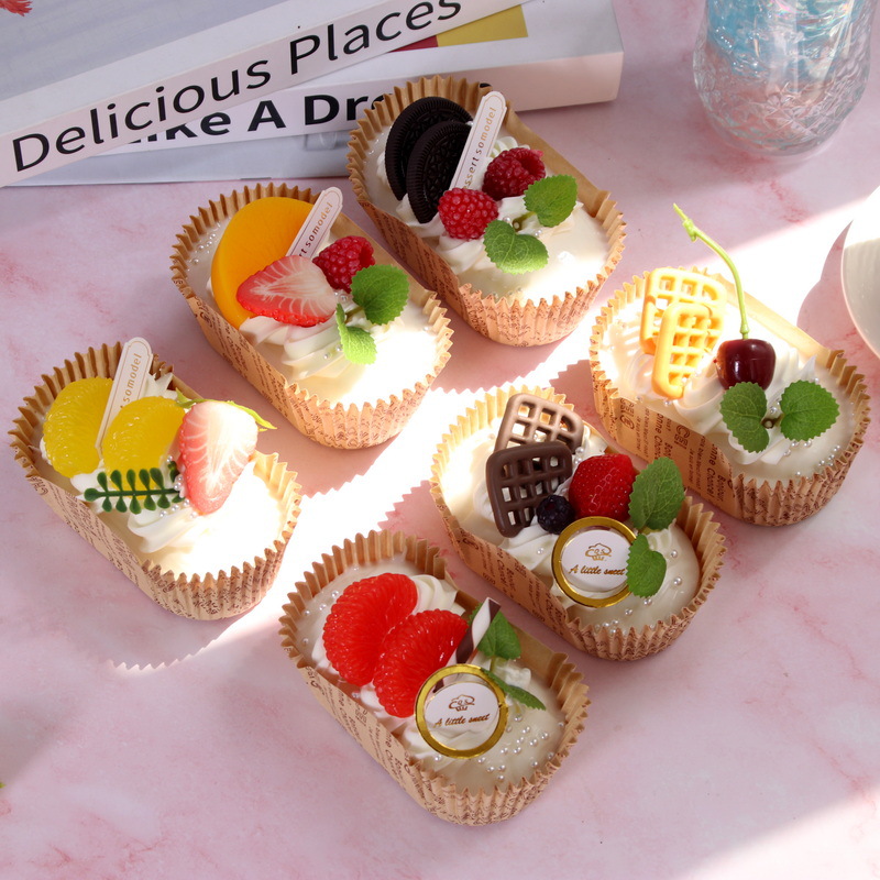 居家仿真假软香纸杯蛋糕冰激凌模型摆设道具食物拍照装饰婚庆道具详情15