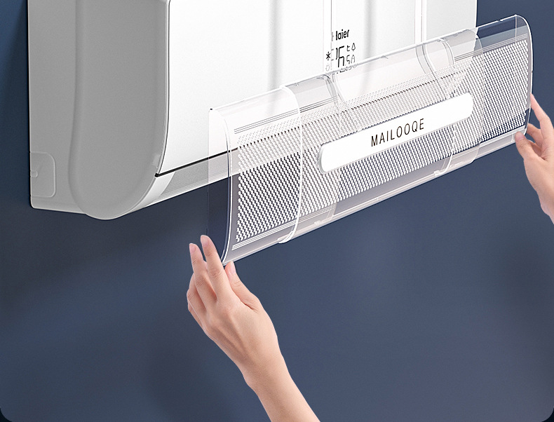 Air conditioner wind shield, wind deflector, anti-direct blowing cold air outlet baffle, air guide plate cover, postpartum wall-mounted type, universal pic 7