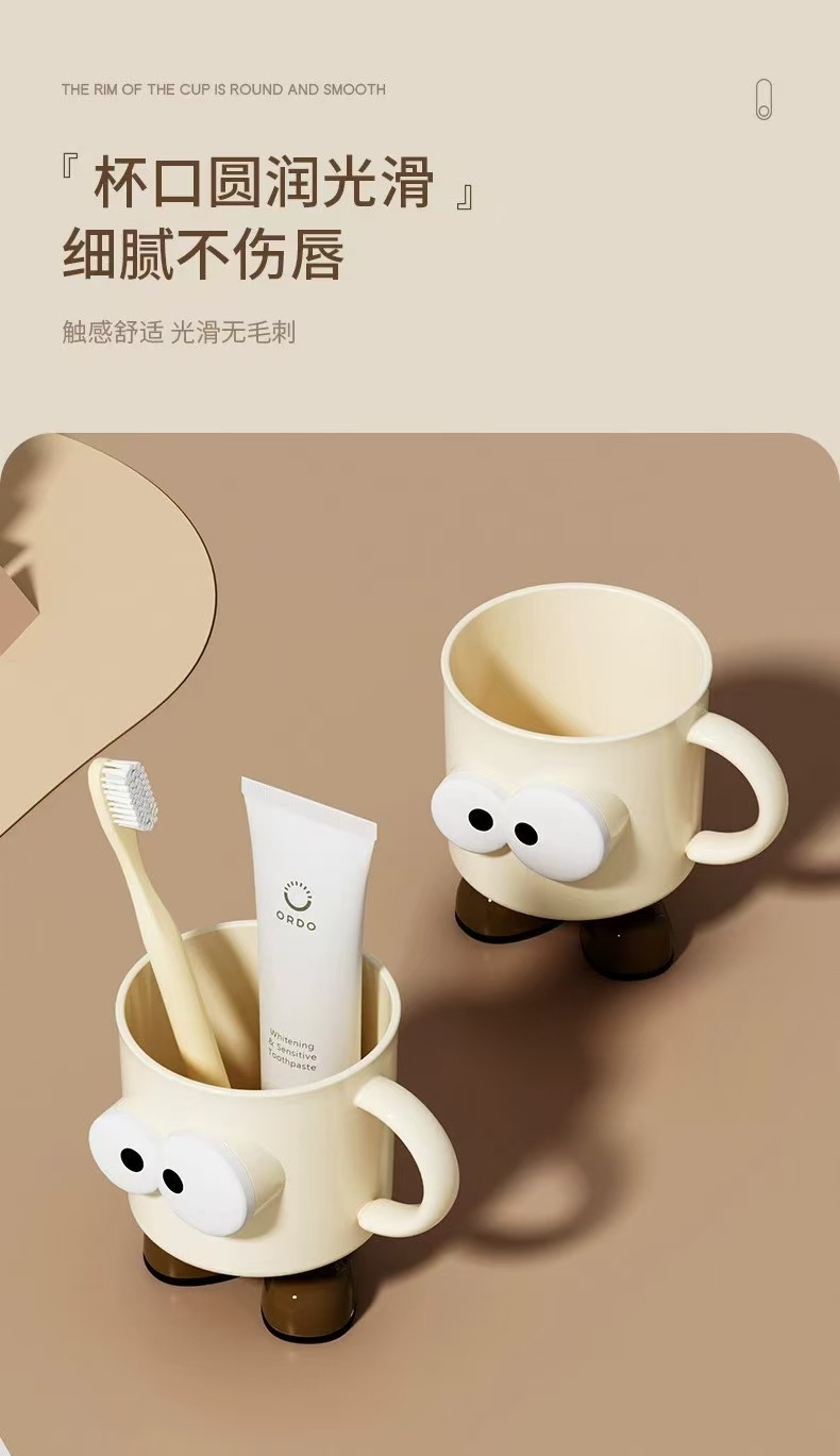 漱口杯家用牙刷杯情侣女孩刷牙杯杯子牙缸儿童可爱卡通洗漱杯耐摔详情5