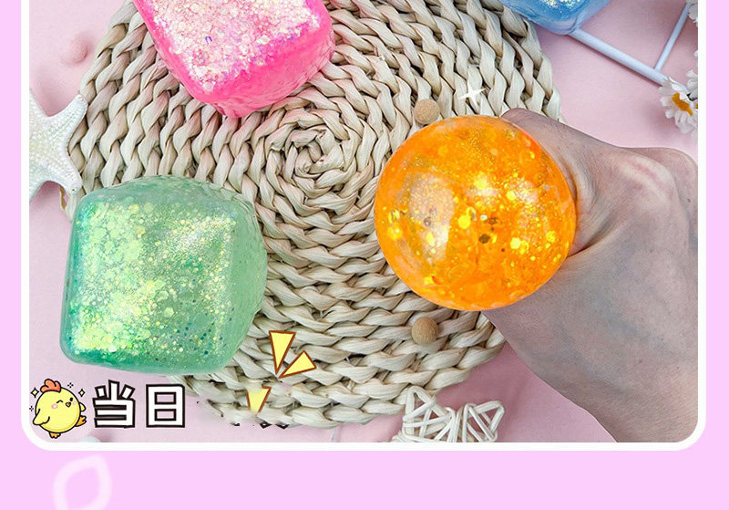 Cross-border new flow pattern ice cube maltose toy ice cube cube maltose mold pic 14