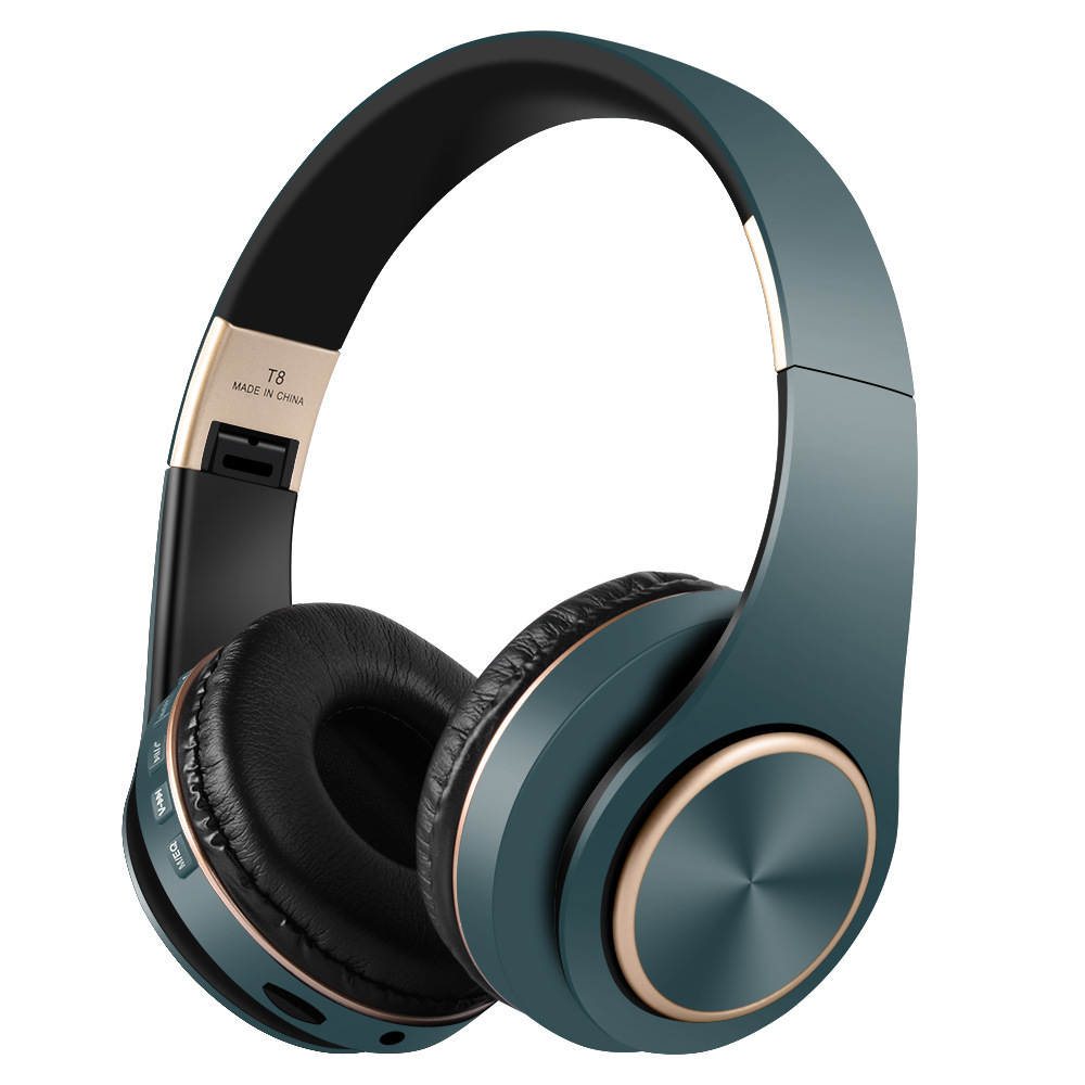 Ultra-long battery life, ANC noise-cancelling, portable, foldable, soft, large ear cup over-ear Bluetooth headphones, wireless gaming headphones pic 14