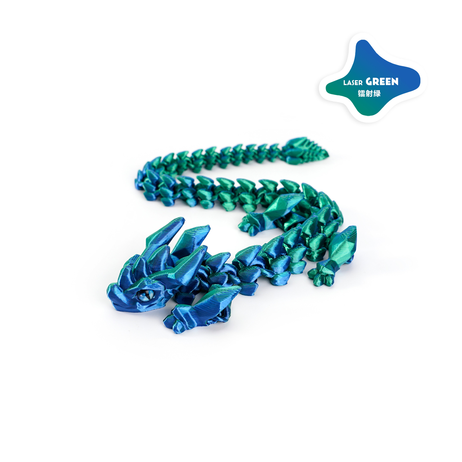 A new 3D printed cross-border bestseller, articulated crystal horned dragon figure-making set, decorated with the divine dragon pic 15