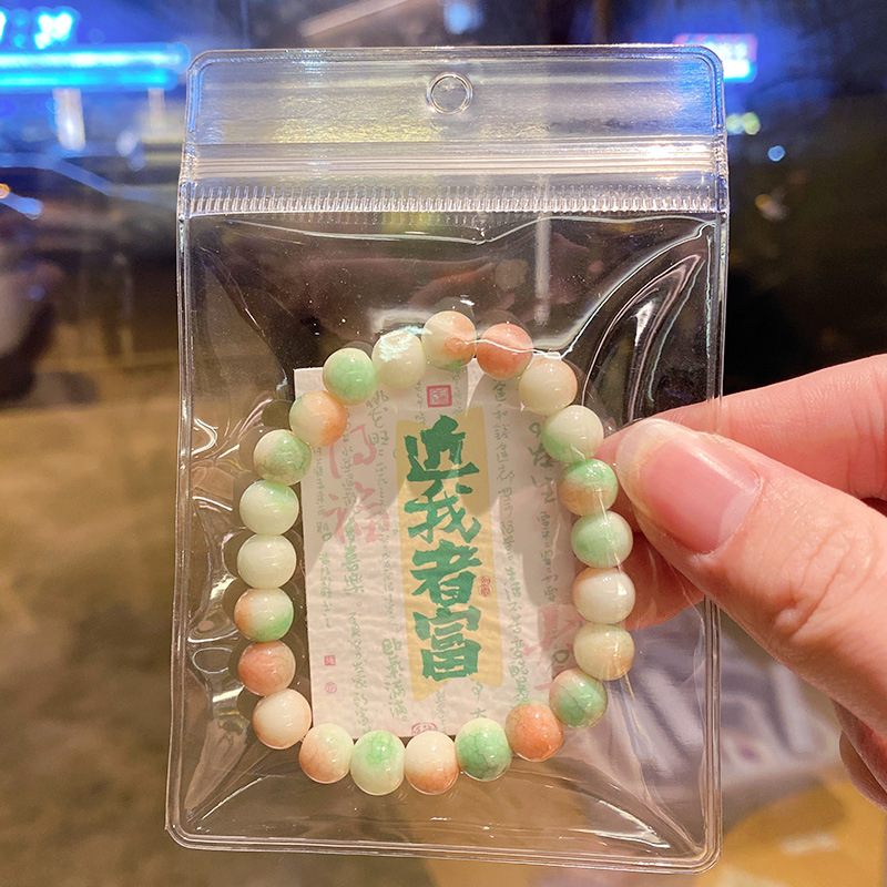 New imitation ceramic bracelet, handcrafted beaded gift box set, best-selling and popular glass bracelet for wholesale purchase pic 14