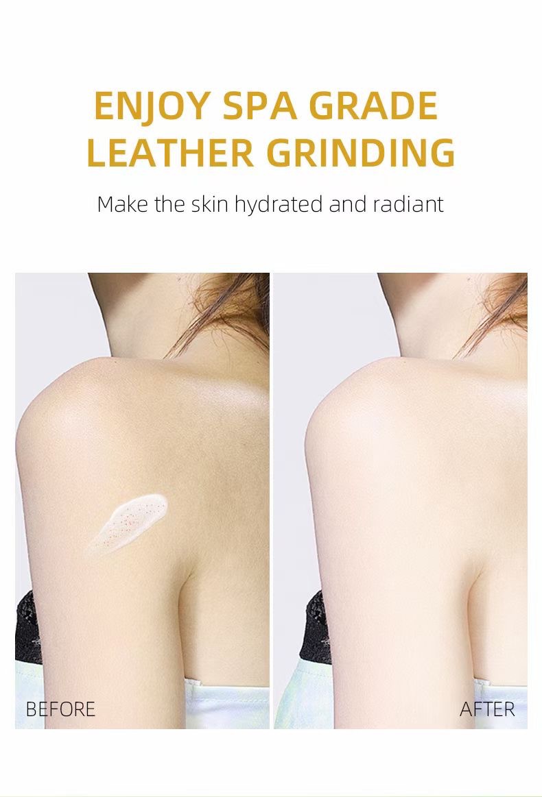 UAZAN植物水果磨砂膏身体去角质沐浴盐死皮清洁嫩肤美容护肤身体护理详情40