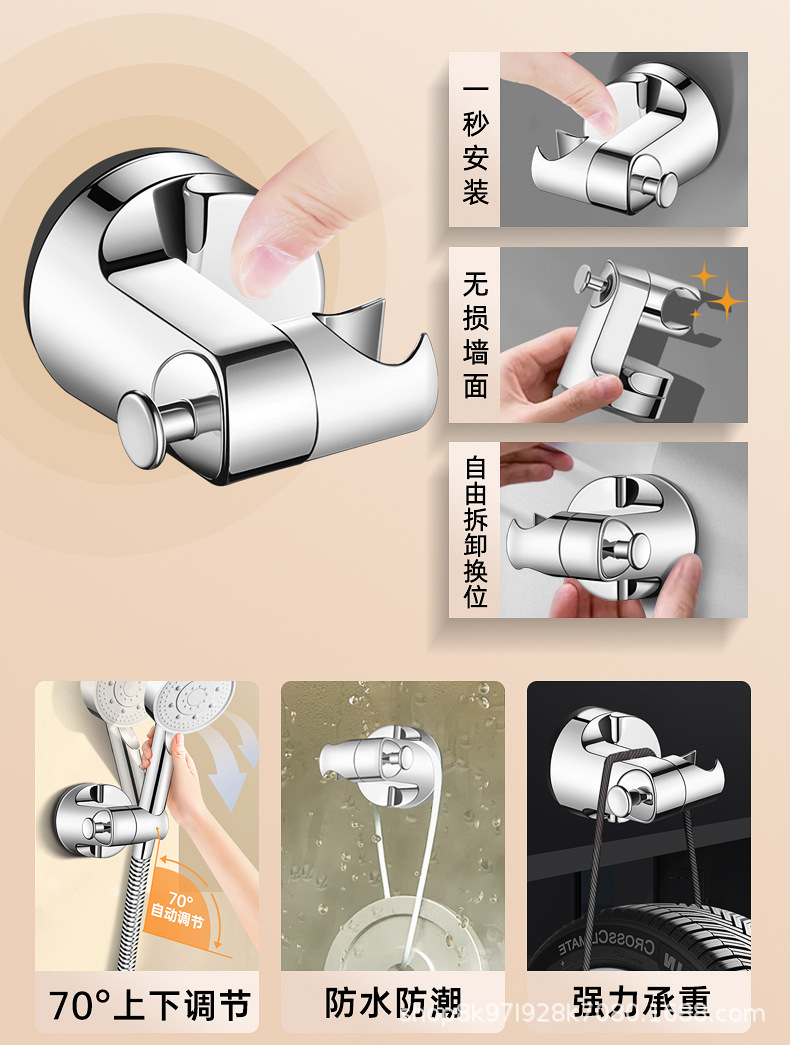 Thailand travel pressurized filter shower head, water heater, water purifier, household chlorine-removing, antibacterial, skin-beautifying shower head pic 27