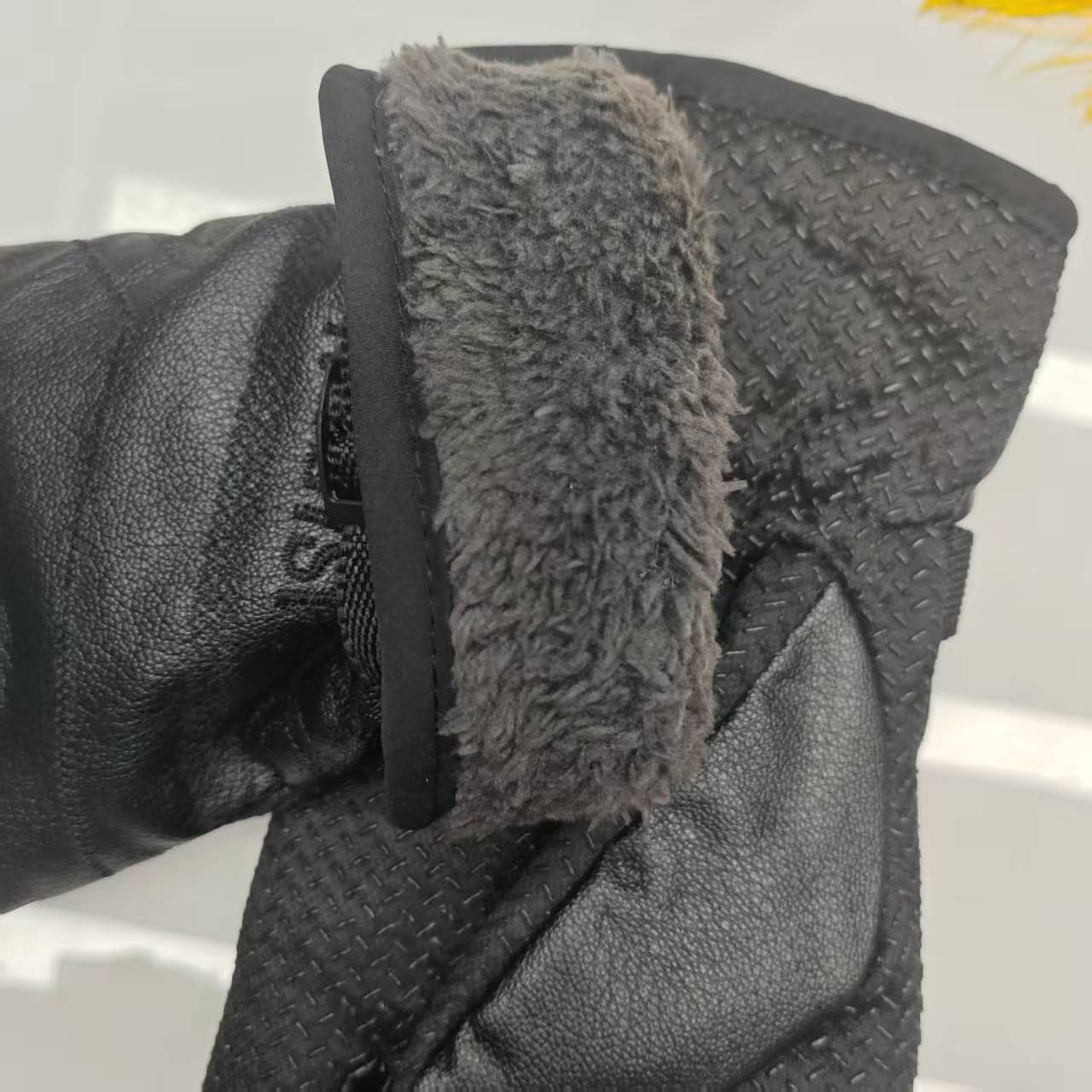 Imitation deerskin sports outdoor fleece gloves for warmth, thickened windproof cycling, winter cotton gloves for cold protection, wholesale from the manufacturer pic 23