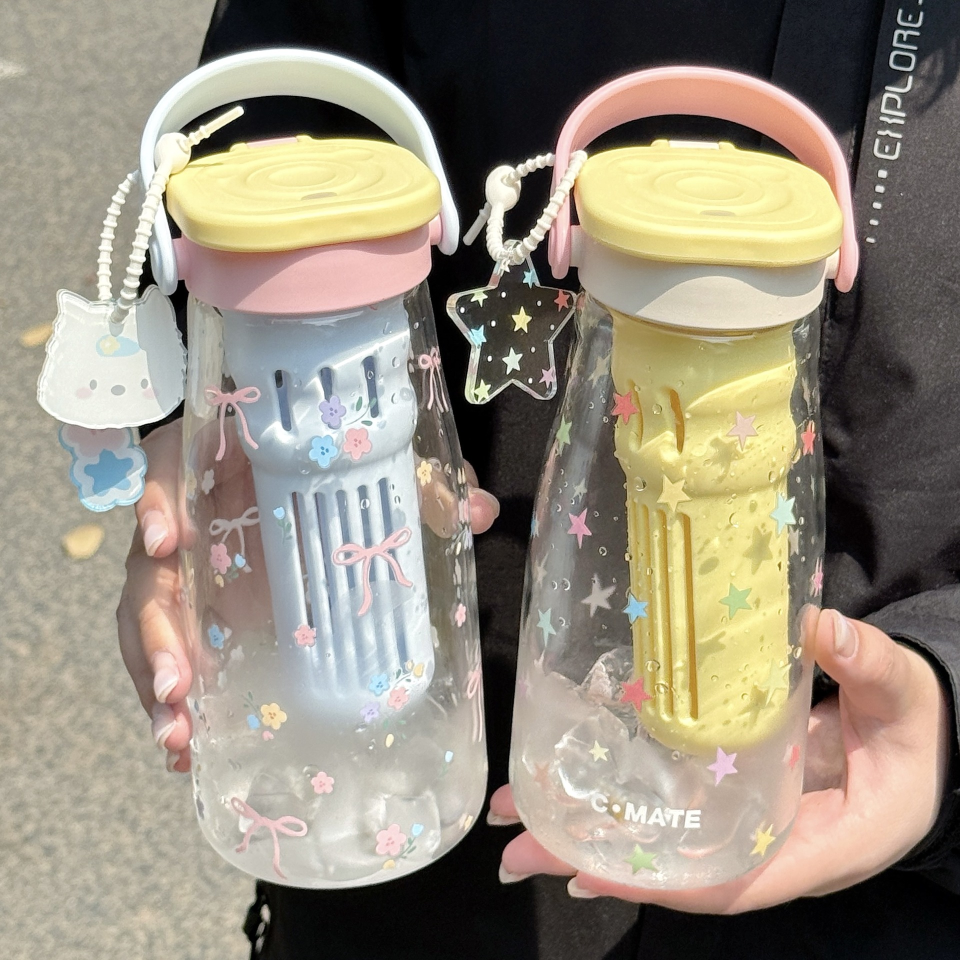 2025年新款爆款ins双饮杯夏季女学生上学外出吸管杯子伴手礼礼物详情2