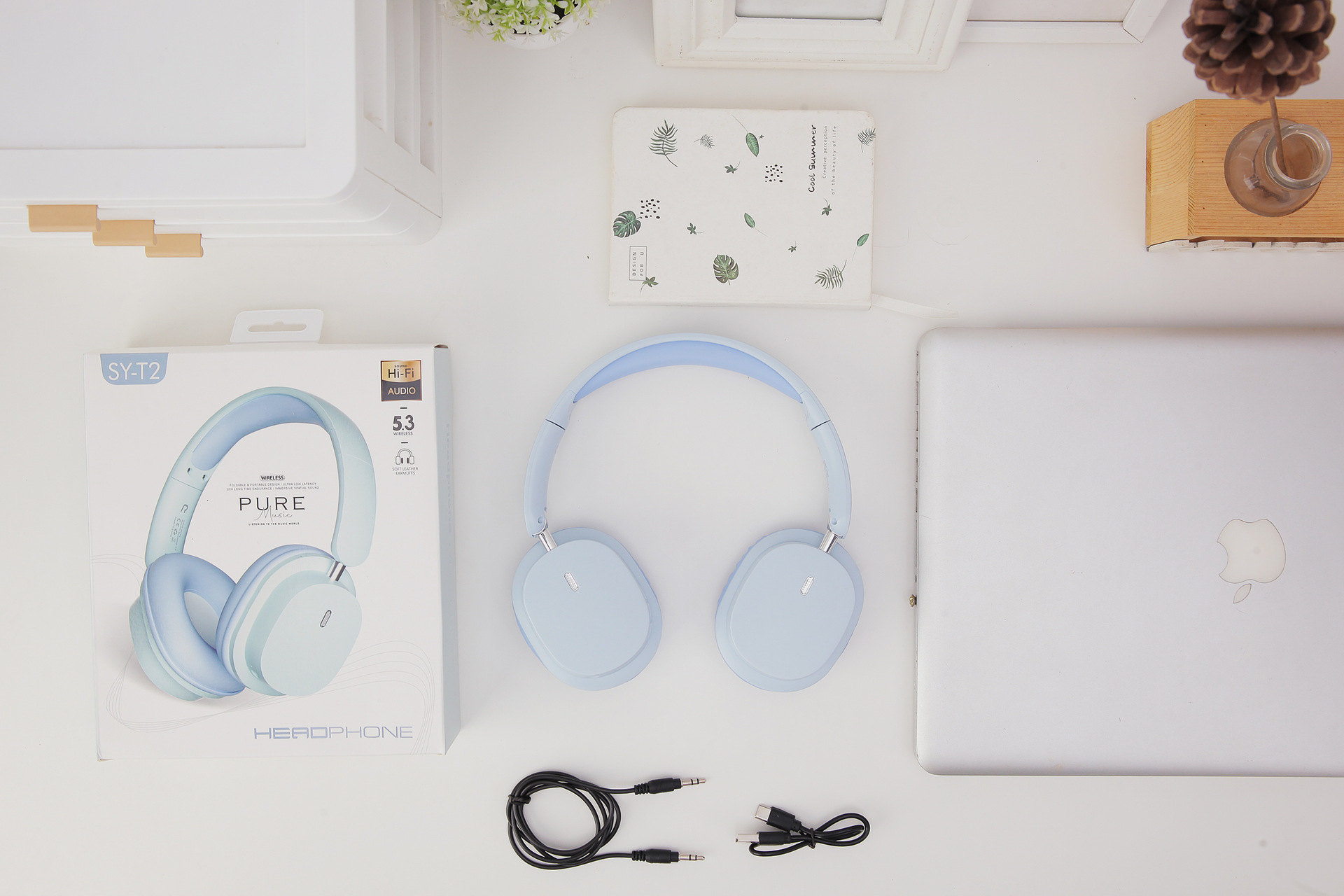 New over-ear noise-cancelling basket Bluetooth headphones, wireless gaming headsets, ultra-long battery life mobile phone headphones manufacturer wholesale pic 29