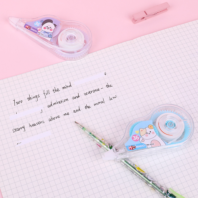 炜搏修正带中小学生修改带大容量涂改带可爱改正带创意卡通文具详情3