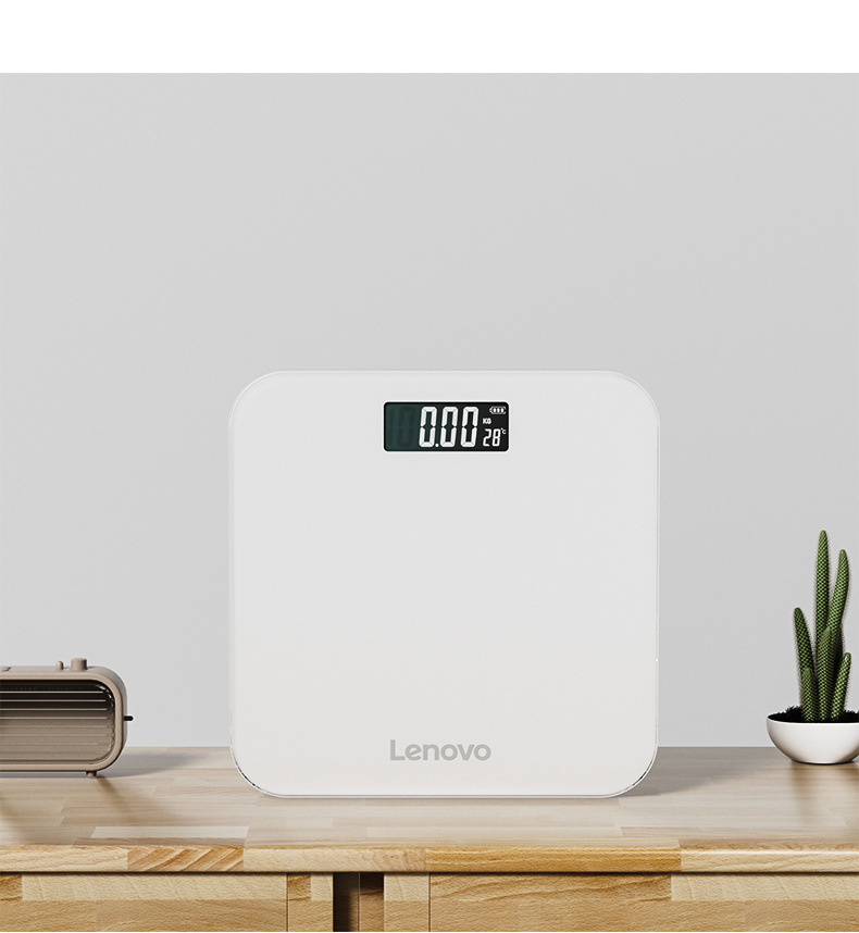 Lenovo/联想电子秤体重称家用计家庭耐用小型减肥人体秤智能详情9