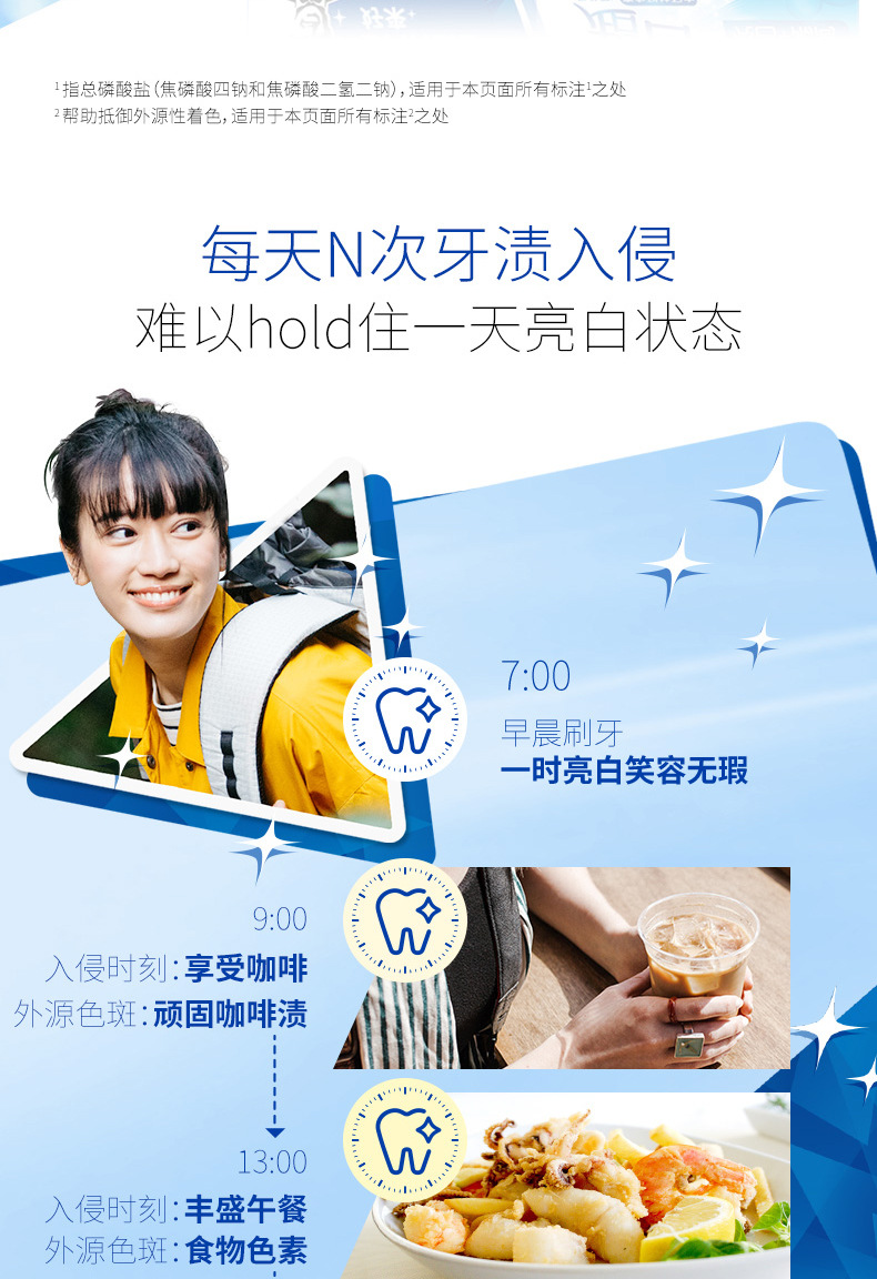 好来原黑人牙膏超白系列薄荷清新口气牙膏多款可选 劳保代发批发详情5