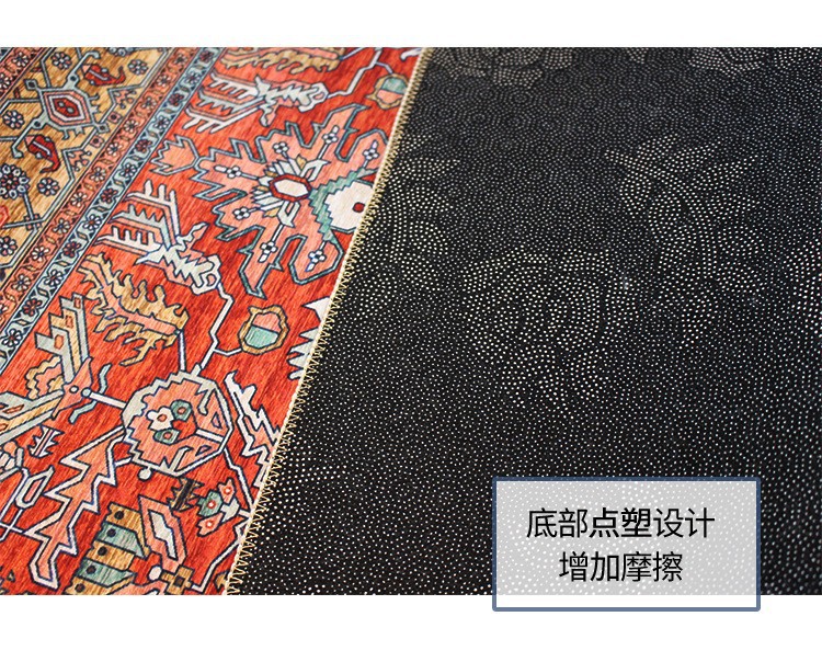 3D视觉创意立体轻奢地毯客厅沙发茶几卧室地毯电竞房装饰耐脏地毯详情3