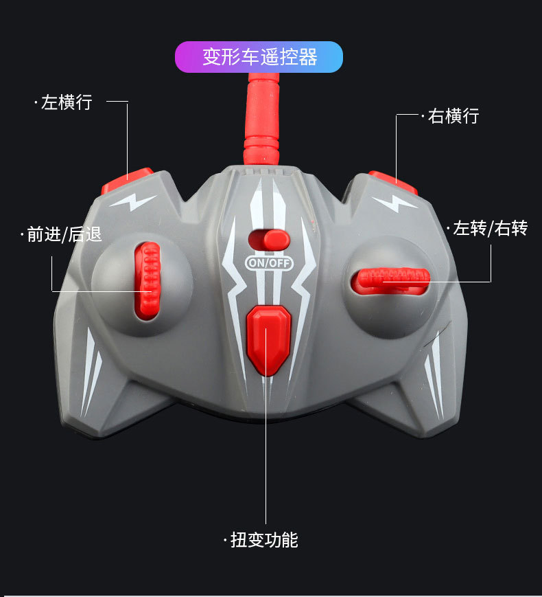 抖音热销手势感应扭变车儿童礼品玩具RC越野遥控车四驱漂移特技车详情8