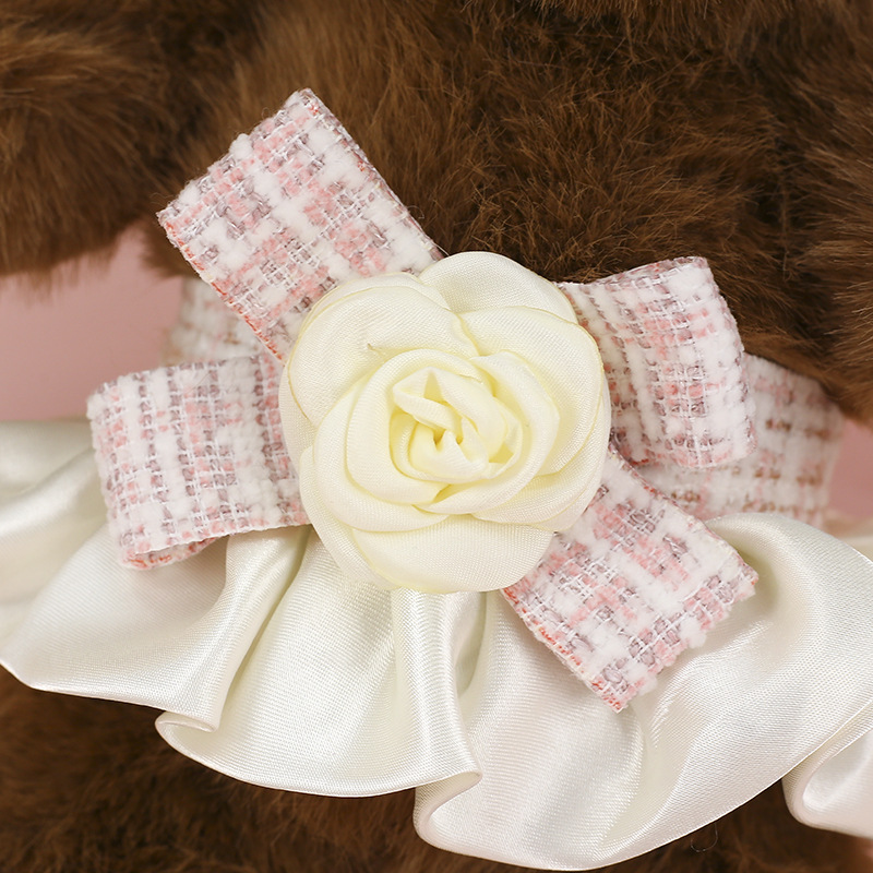 Cute and adorable little rabbit plush toy, sweet and ear-hanging rabbit, fresh and cute birthday gift, rabbit figurine pic 6