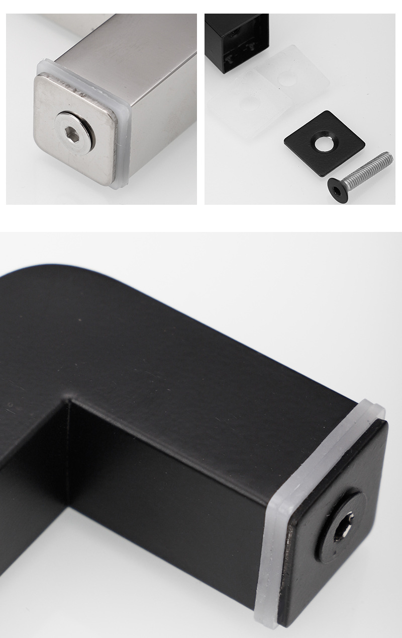 厂家304淋浴房拉手 酒店浴室玻璃门把手 大门推拉门不锈钢拉手详情14