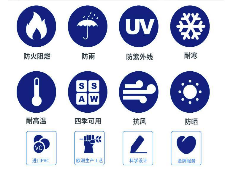网红星空泡泡屋充气星空顶户外透明充气帐篷露营帐篷充气泡泡屋详情12