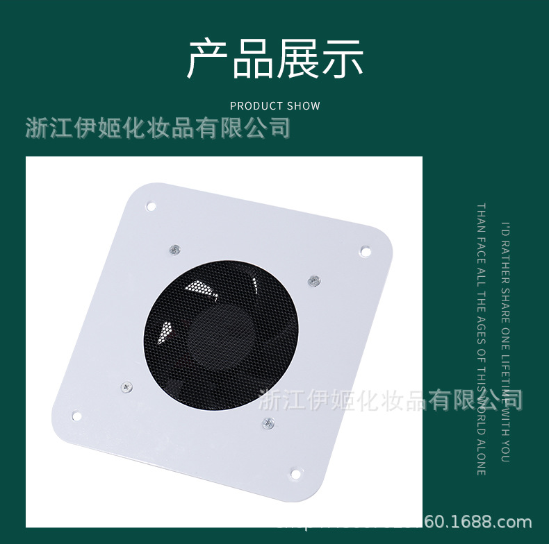 New 100W high-power built-in vacuum cleaner for desktop and countertop, nail care table vacuum cleaner collector, nail art vacuuming pic 8