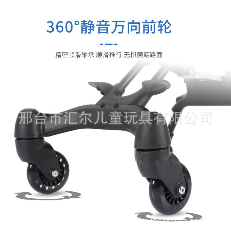 抖音跨境热卖婴儿推车遛娃神器婴儿推车一键可折叠双向可坐轻便四详情17