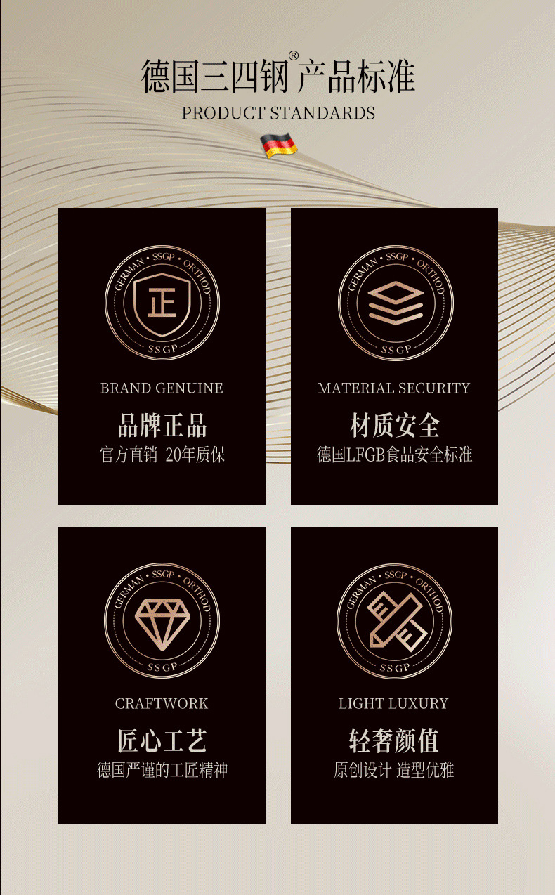 三四钢SSGP钢切菜刀厨师商用超快锋利家用切肉切片刀薄料理刀轻巧详情16