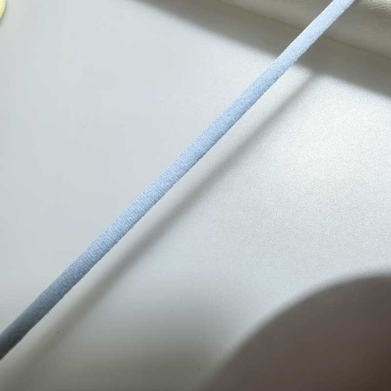 0.5 semi-circular flat elastic oil core band, beautiful back elastic band, shoelace elastic rope, bra bra strap, lifting elastic pic 7