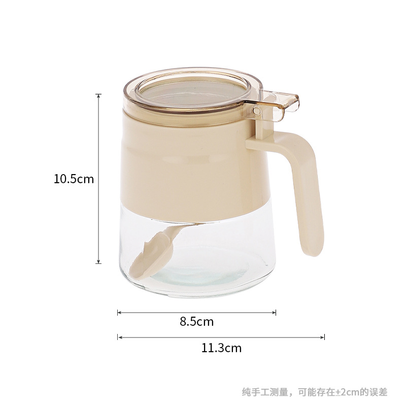 玻璃调味罐单个装轻奢玻璃调味盒单个随意组合用厨房家用详情2