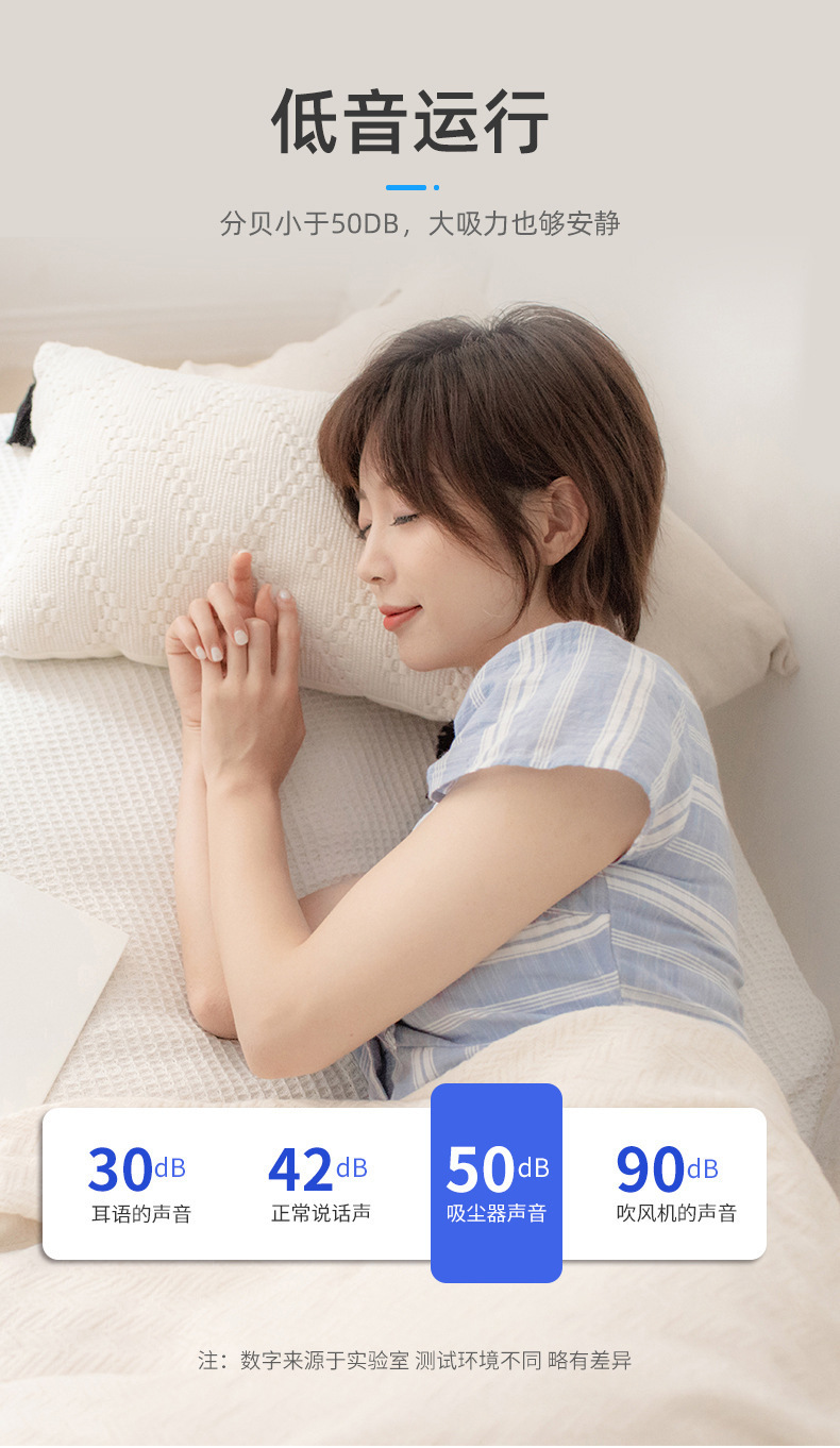 Wireless pet vacuum cleaner, 120W high power, car and home dual-purpose handheld rechargeable dry and wet vacuum cleaner pic 24