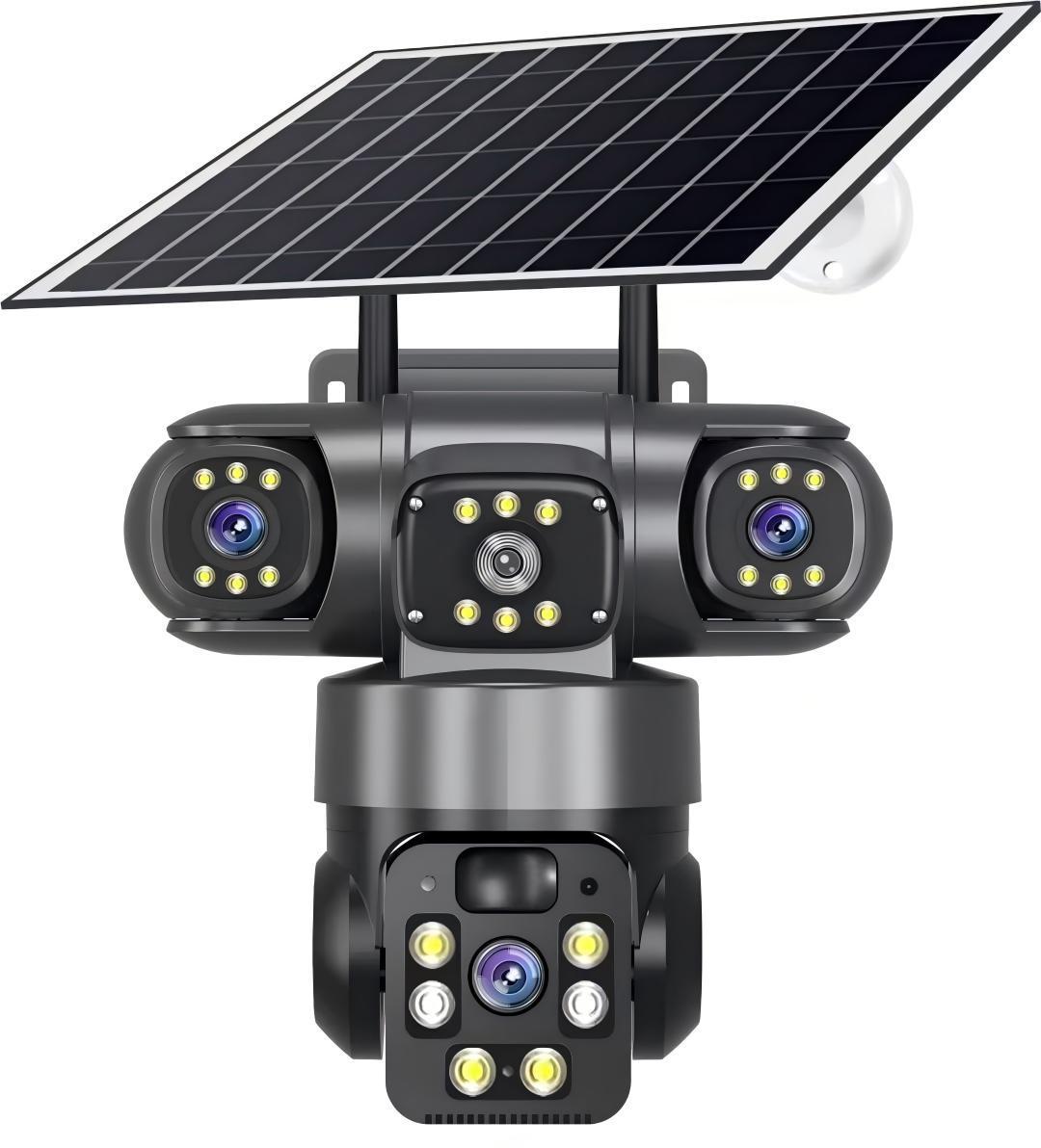 家用监控摄像头 V380Pro三镜头三画面600W像素WiFi家用监控摄像头详情13