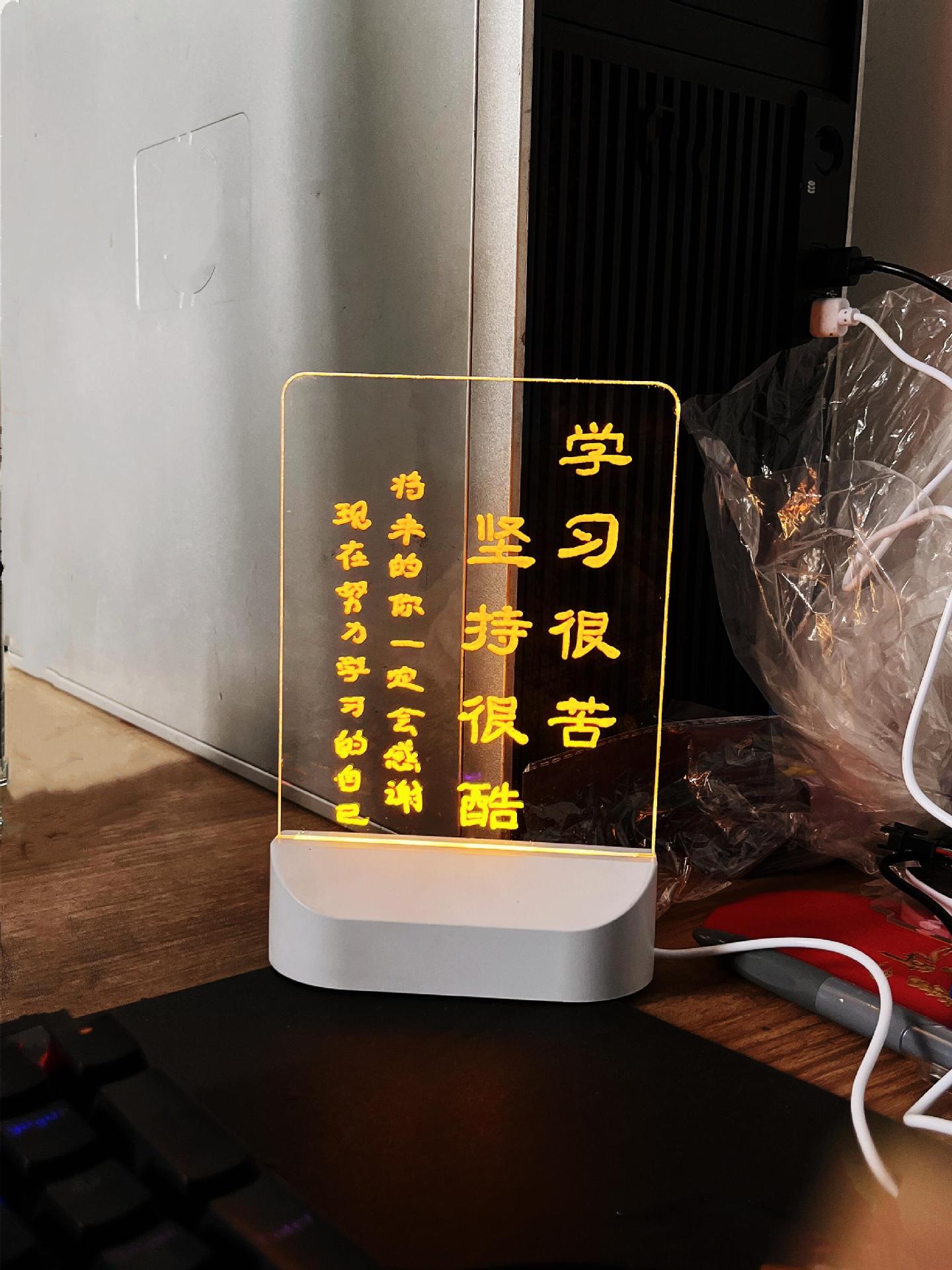 跨境DIY手绘画板灯床头灯留言板灯儿童礼物氛围灯led创意小夜灯详情7