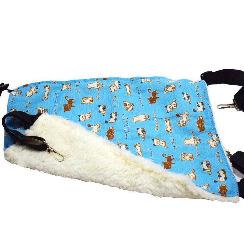 Factory pet supplies canvas cat cages, hammocks with fleece hanging, adjustable length, pet cat hanging beds pic 23