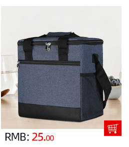 Wholesale thickened round lunch bags, insulated student hand-held bento bags, outdoor large-capacity insulated bags pic 4