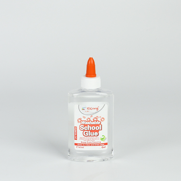 雅隆跨境学生胶瓶装液体学校学生手工DIY胶可水洗PVA透明胶水详情3