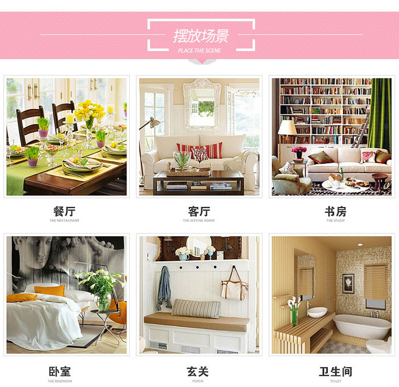 仿真绿植塑料水草波斯叶凤尾草三角叶片手工花束配件办公文化园艺装饰详情18