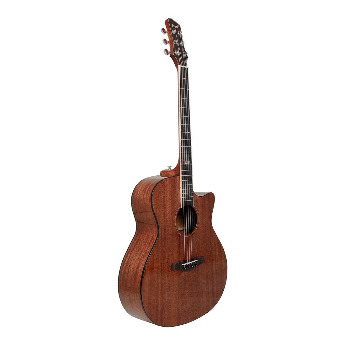 IRIN high-end 40-inch folk guitar with spruce top, mahogany back and side panels, adult acoustic guitar wholesale pic 8