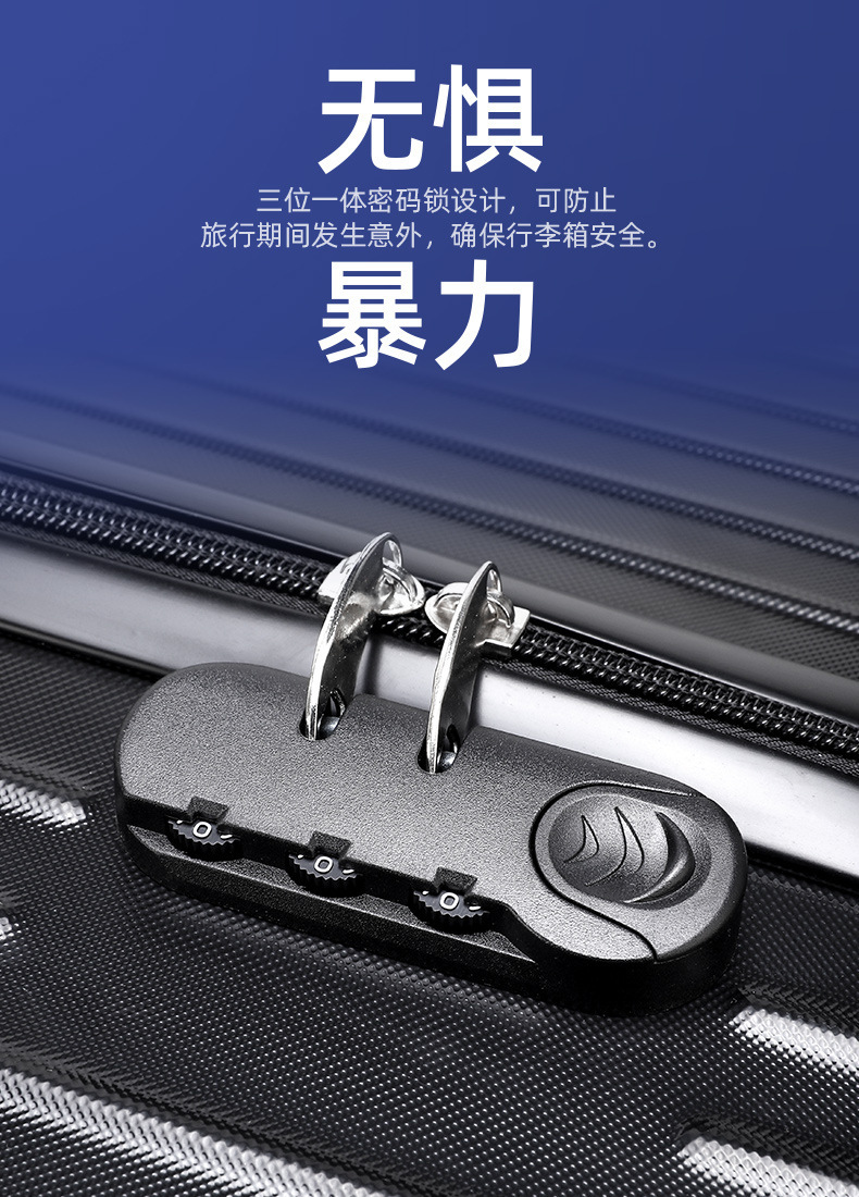超大便捷复古28寸行李箱女高颜值万向轮24寸密码旅行箱批发详情6