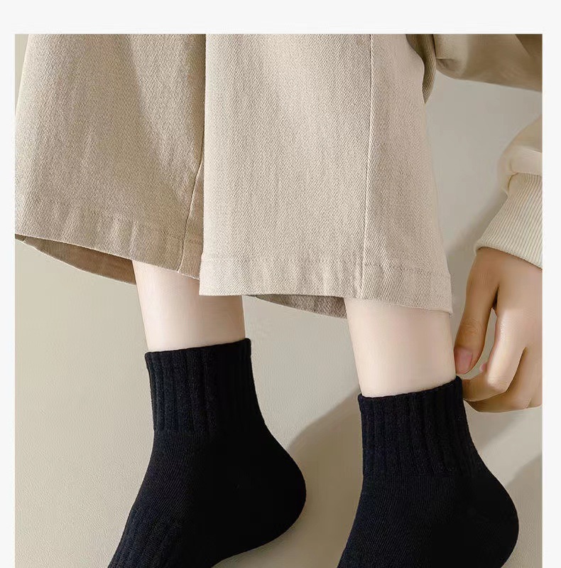 男女通用同款袜子女新款ins潮流百搭短袜春夏四季吸汗透气运动袜详情15