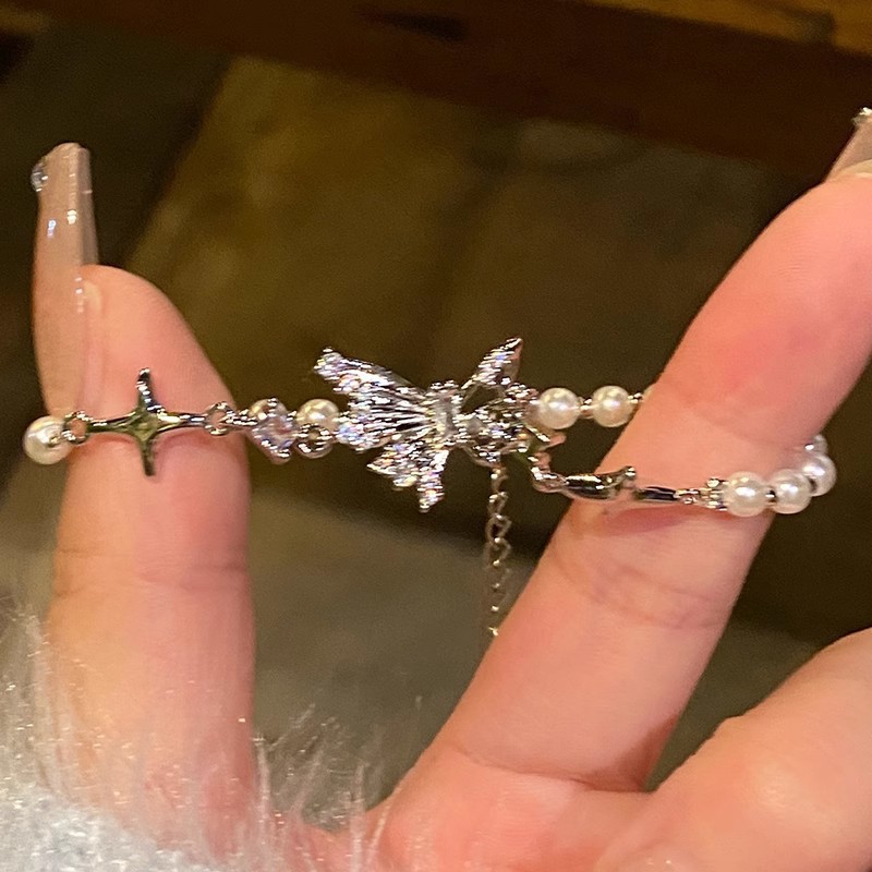 彩色多巴胺锆石手镯女设计感麻花扭结精致手链满钻双层叠戴手饰潮详情14