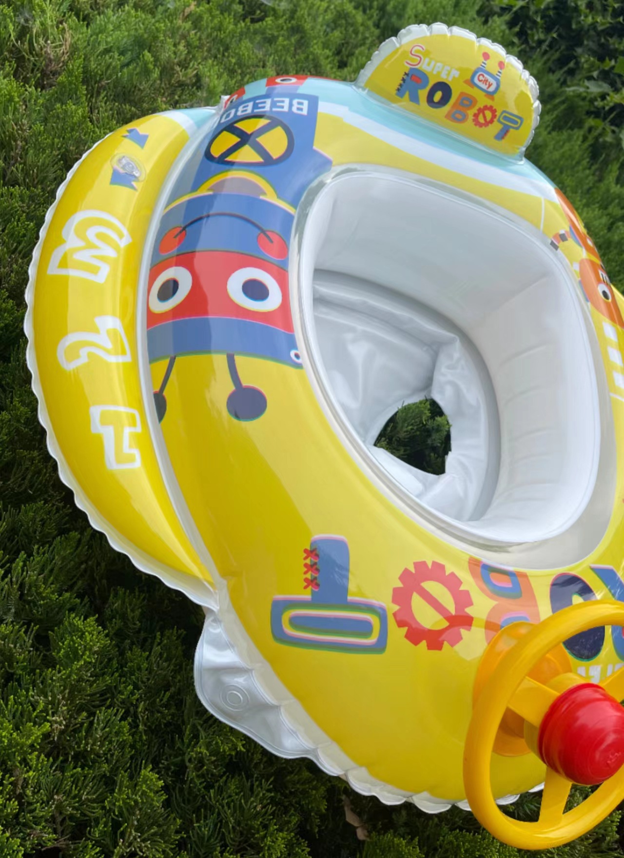 儿童防侧翻充气游泳圈宝宝座圈婴儿小孩坐圈男女孩救生玩具运动户外详情4