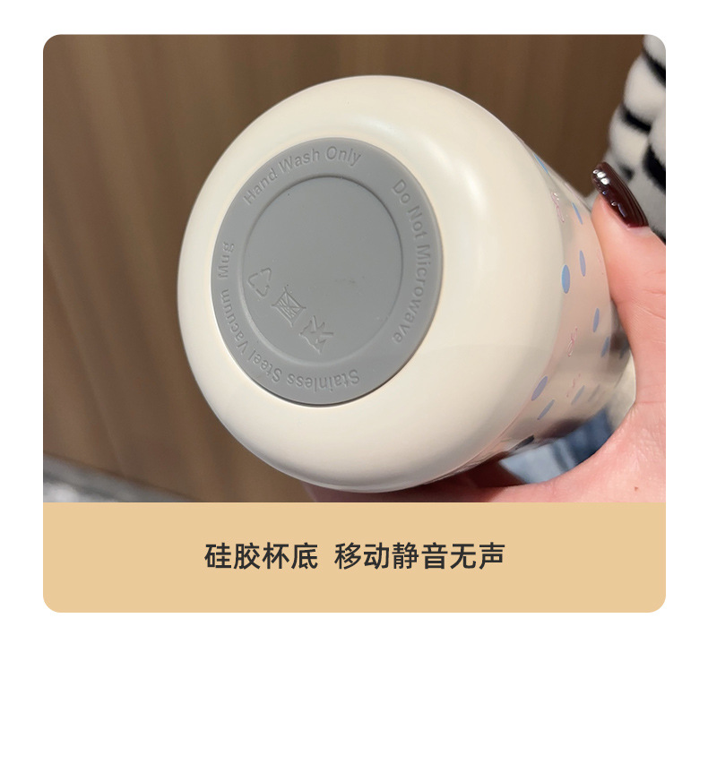 New 316 stainless steel insulated cup, ins high school girls' appearance level straw cup, portable, simple and niche drinking cup for students pic 19