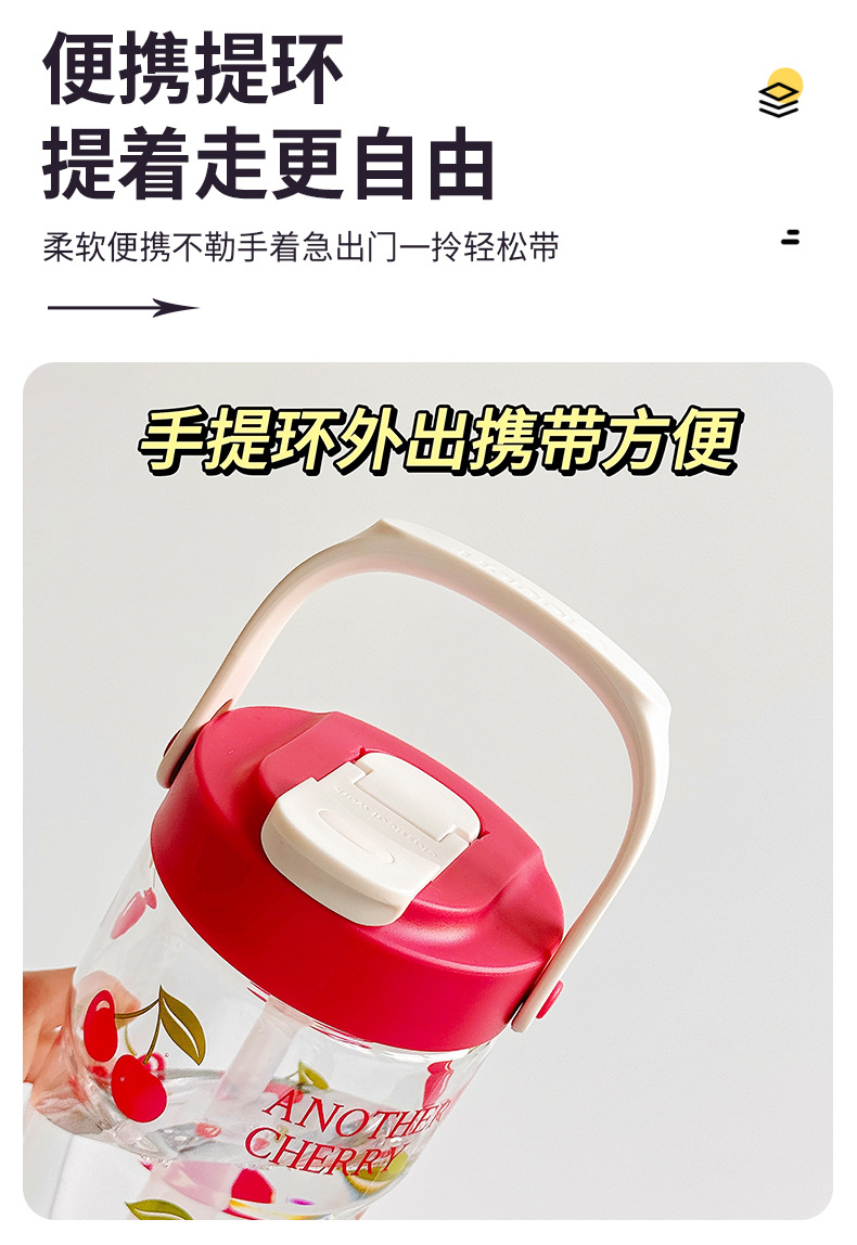 Cute car straw water cup for girls, high appearance level, large capacity, 2025 new model for students, adults, summer portable cup pic 9
