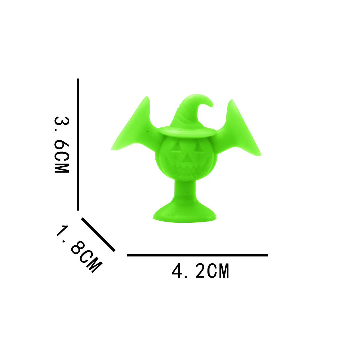Cross-border best-selling Suction and Sticky Halloween series suction cup toys, accessories, building blocks, car window bath toys pic 5