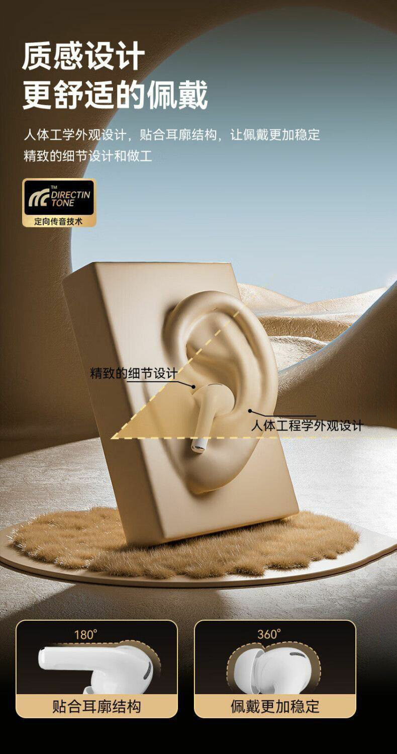 华强北无线蓝牙耳机彩屏降噪苹果安卓适用主动蓝牙耳机2026新款详情14