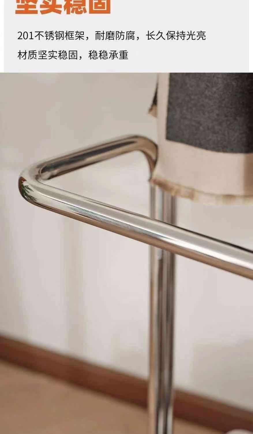 落地衣架衣帽架挂衣架落地不锈钢卧室客厅移动收纳储藏落地衣帽架详情19