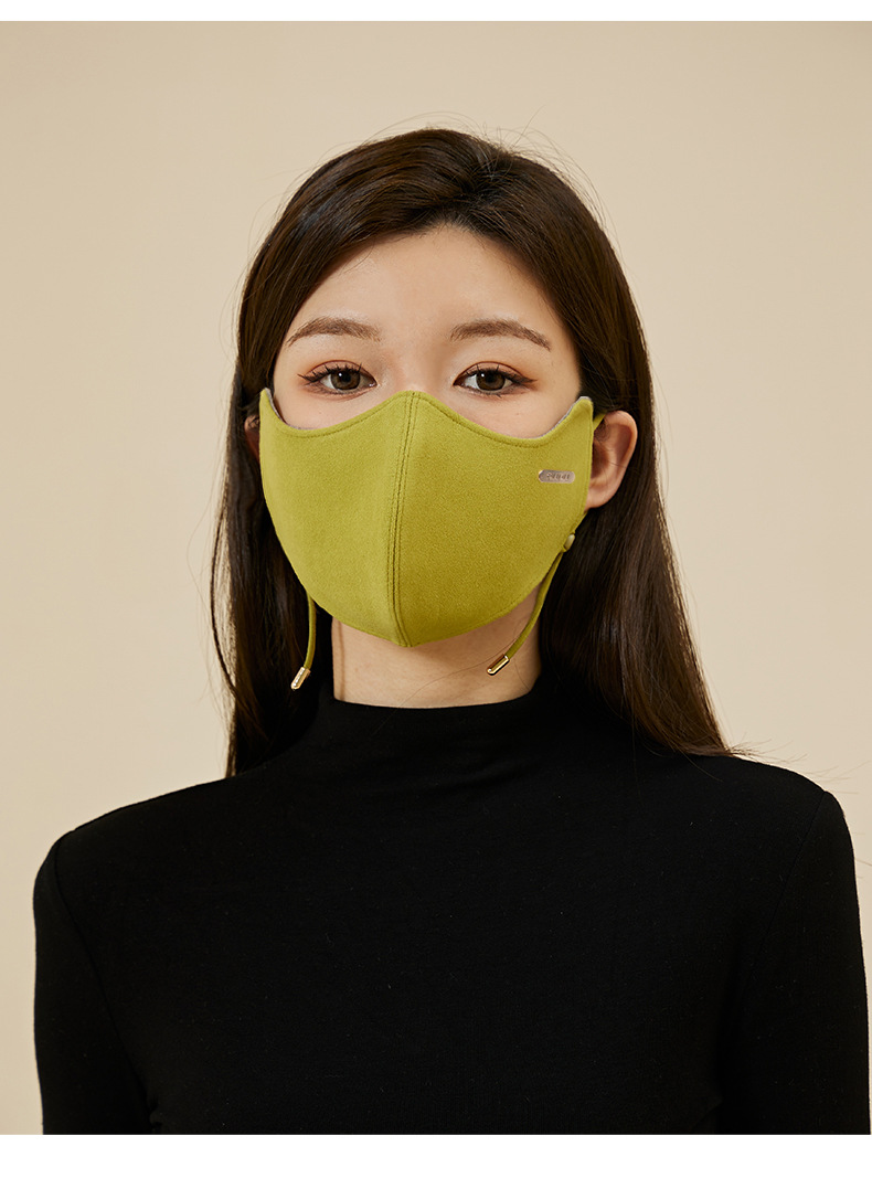 绿色防晒面纱女性夏季冰丝口罩防嗮透气轻薄抗菌详情23