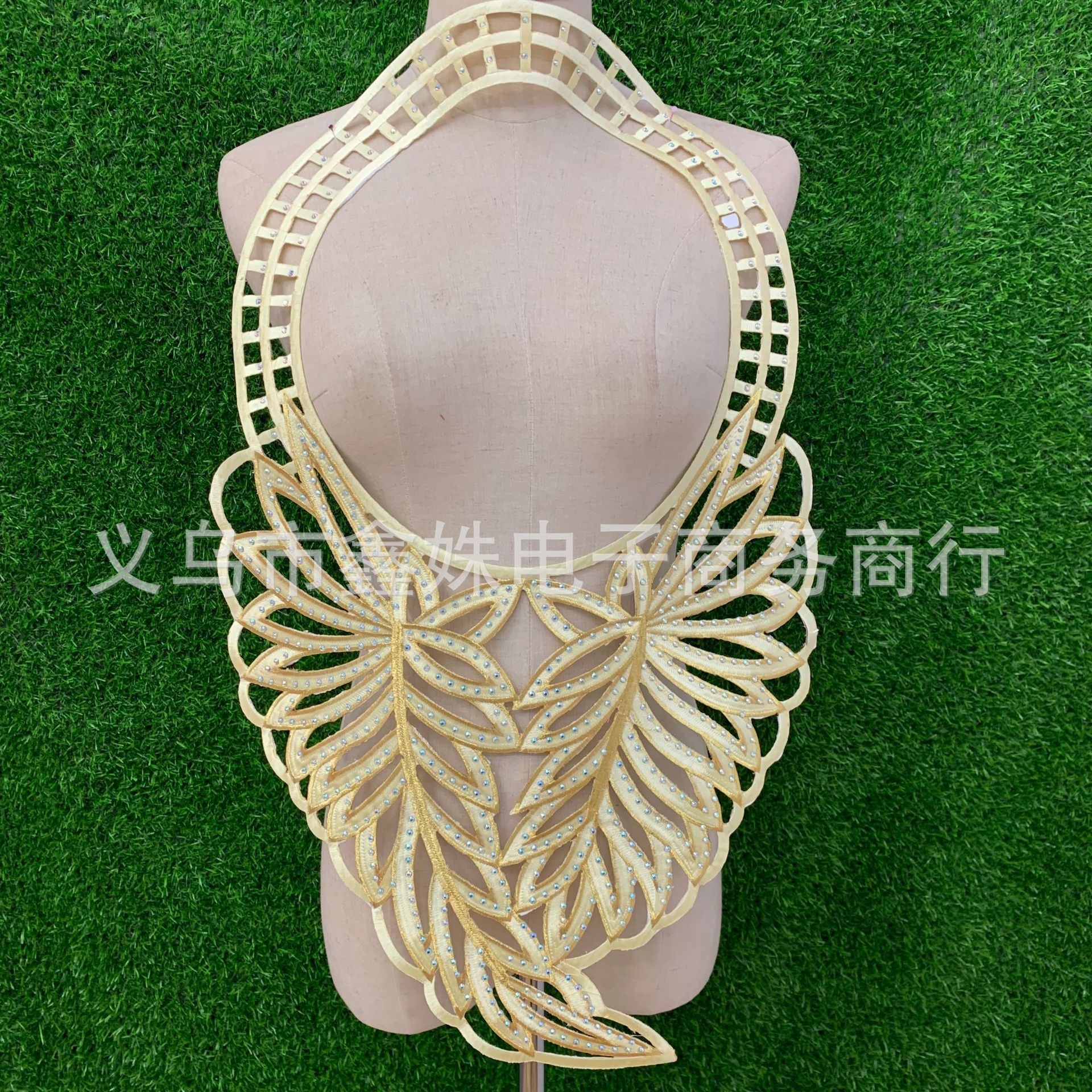 DIY pattern heat stamping and collar flower design for clothing accessories pic 10